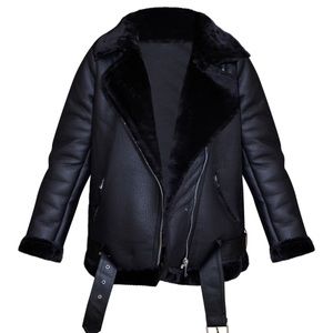 Black Oversized Aviator